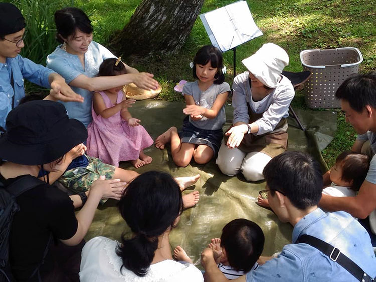 おはなしとわらべうた～ののはなぽけっと